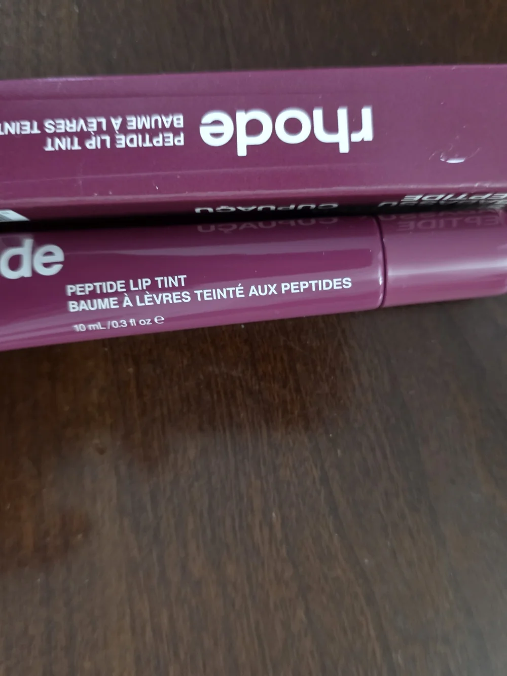 RHODE Peptide Lip Tint — Deep Berry Pink/ Raspberry